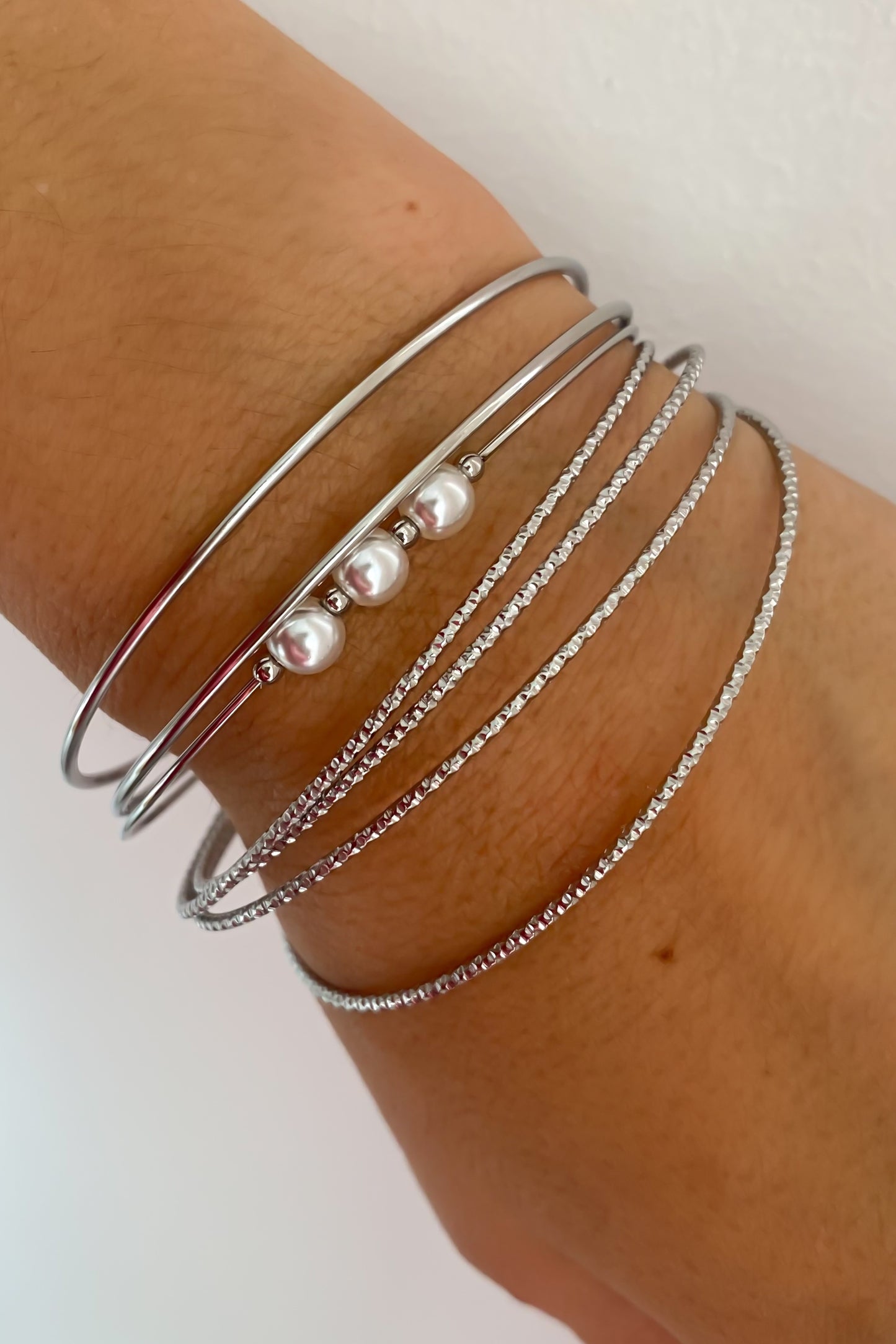 Pulseira em aço inoxidável