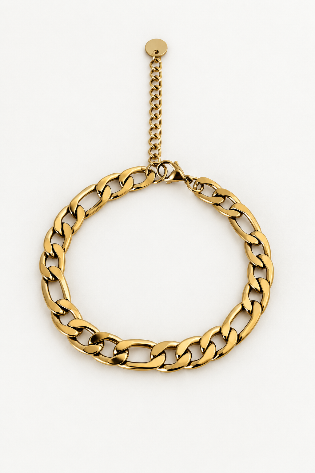 Pulseira em aço inoxidável