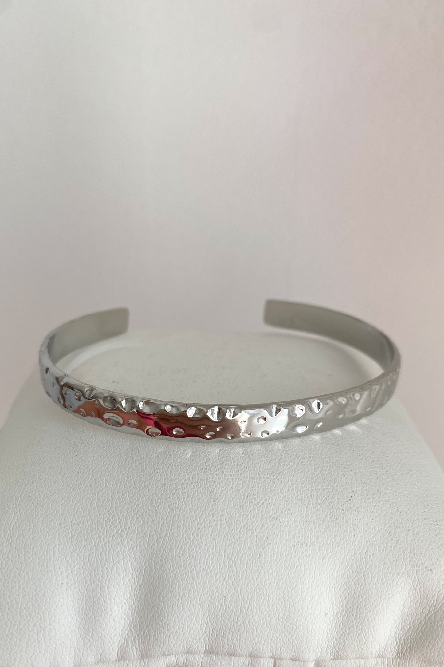 Pulseira em aço inoxidável