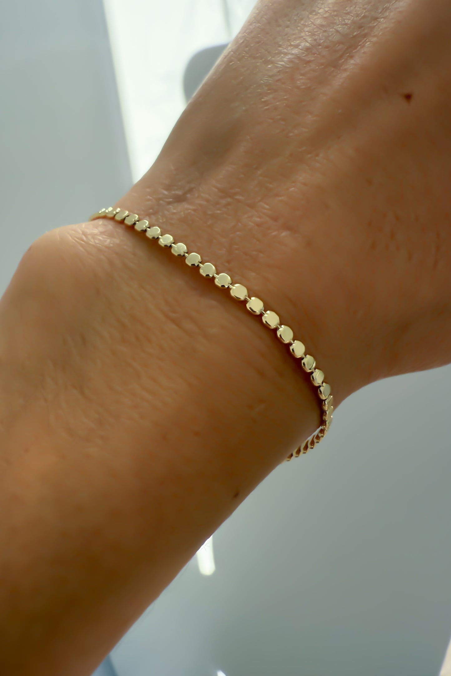Pulseira em aço inoxidável