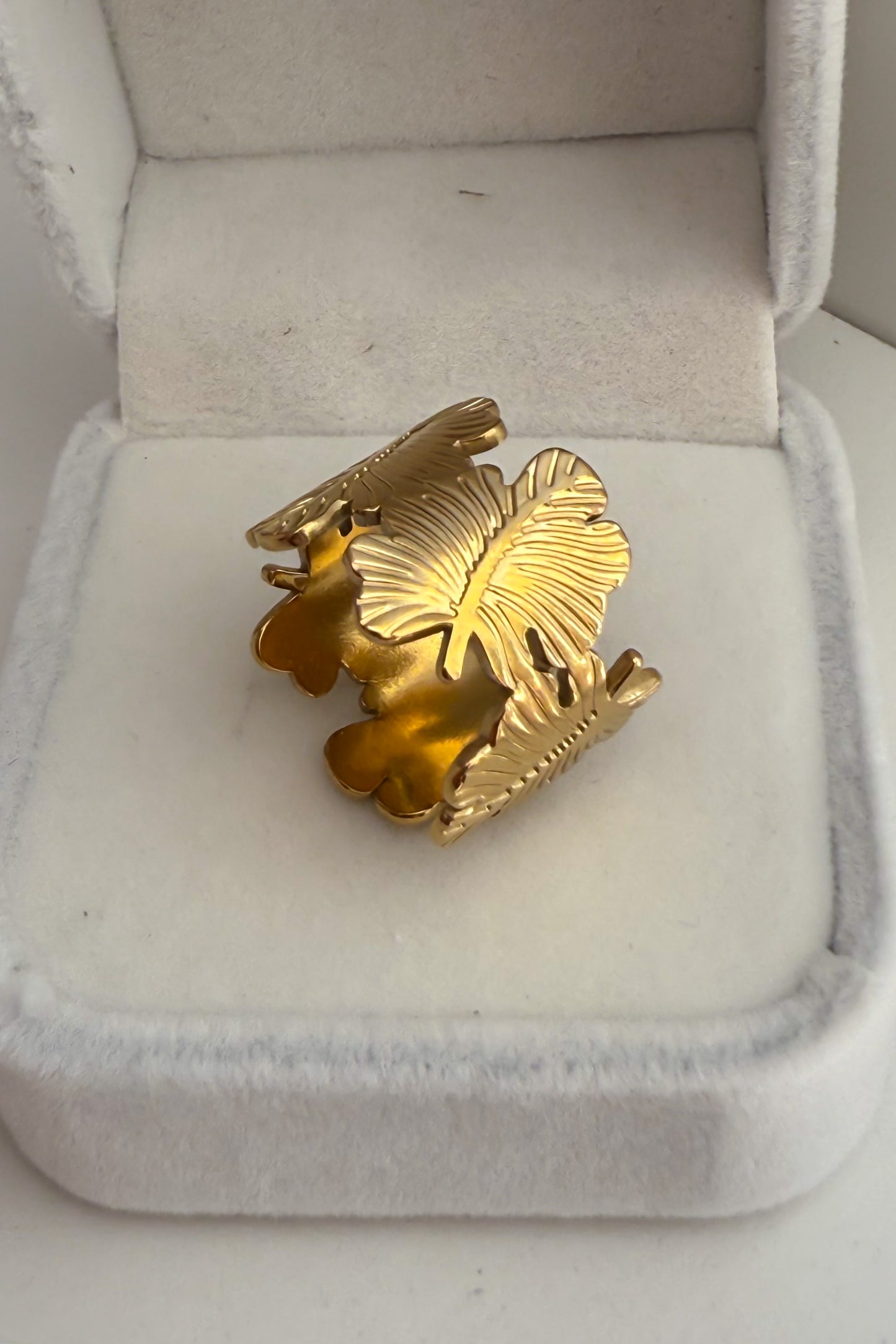 Anel em aço ajustável