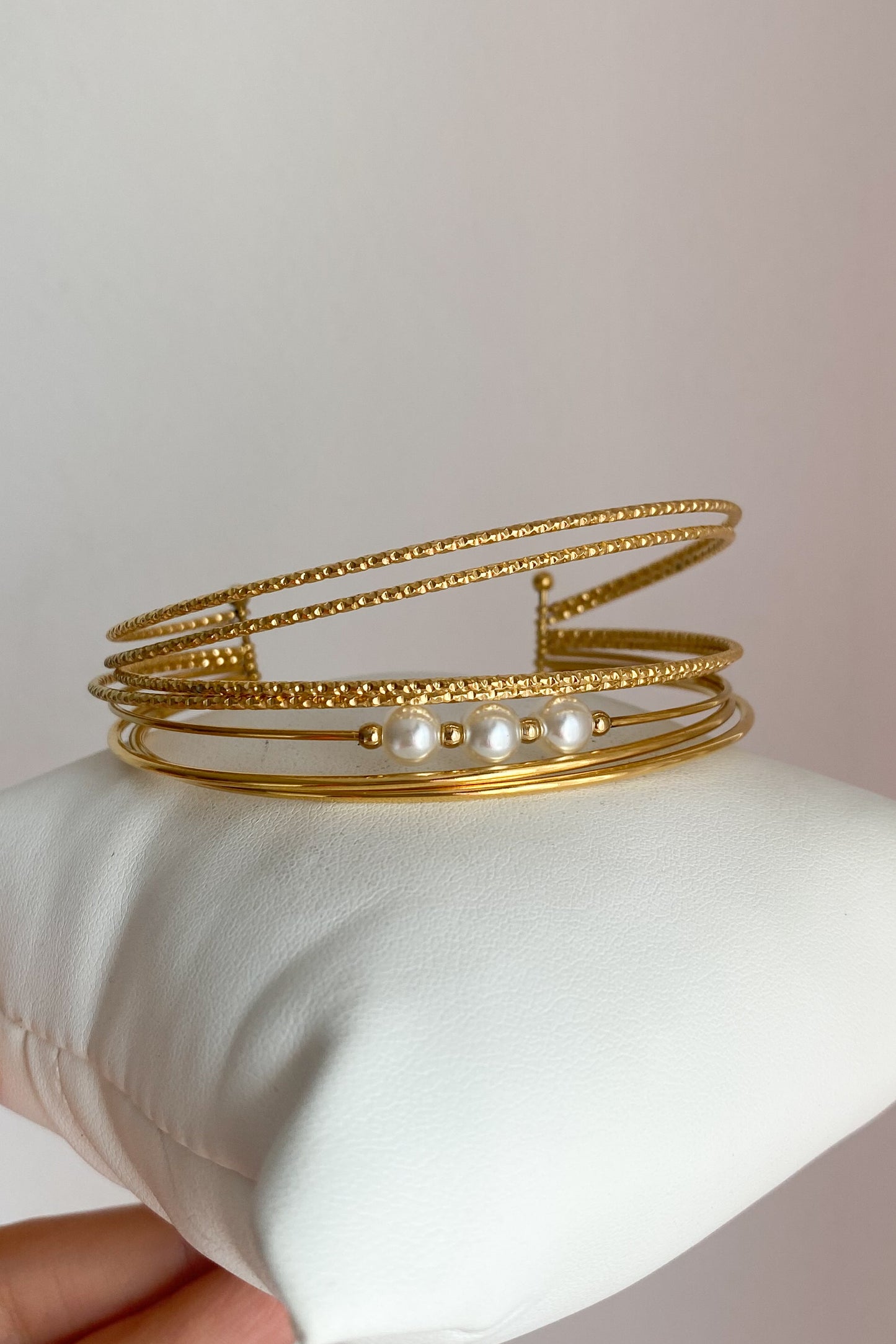 Pulseira em aço inoxidável