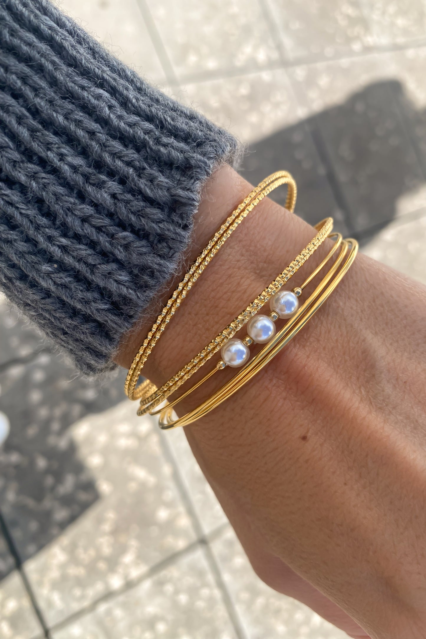 Pulseira em aço inoxidável