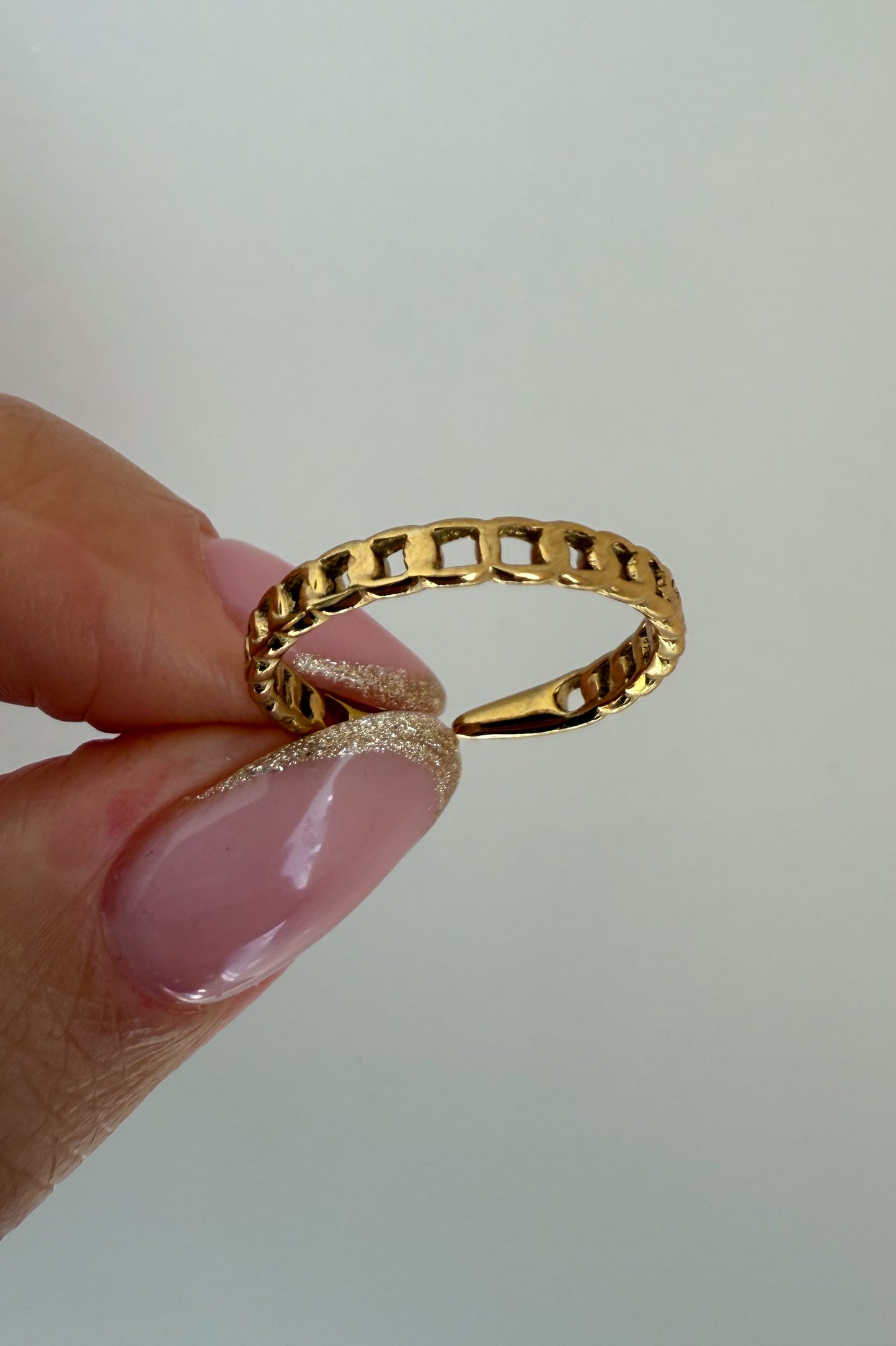 Anel ajustável em aço