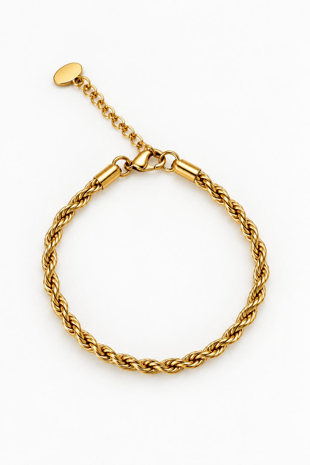 Pulseira em aço inoxidável