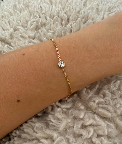 Pulseira em aço inoxidável