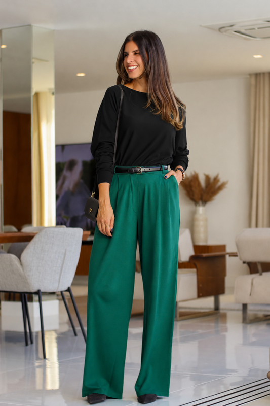 Calças Essência - Verde - Promoção até 5 de novembro