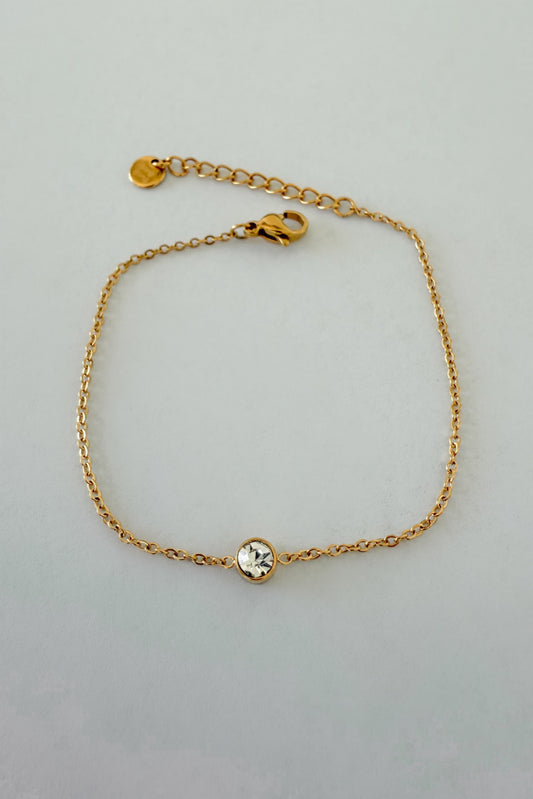 Pulseira em aço inoxidável