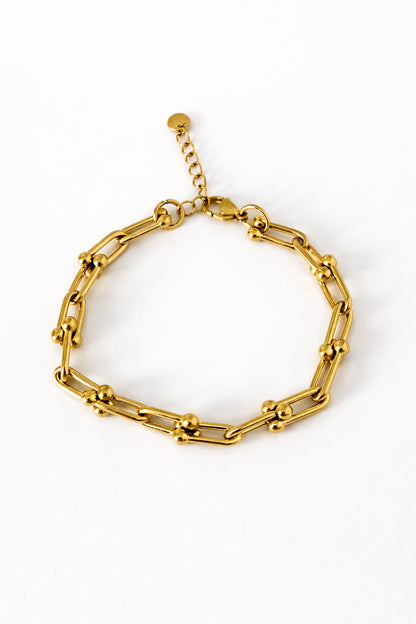 Pulseiras em aço inoxidável ajustável