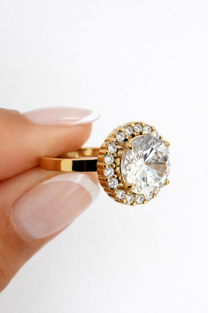 Anel ajustável em aço