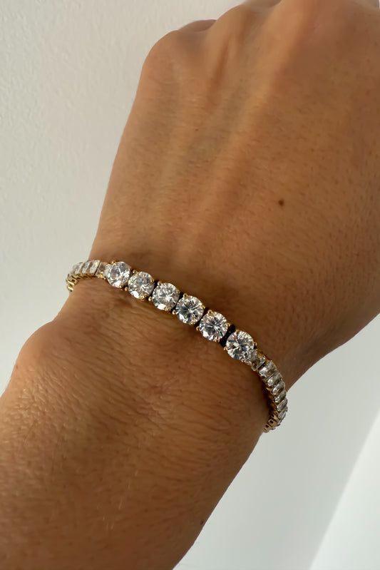 Pulseira em aço inoxidável