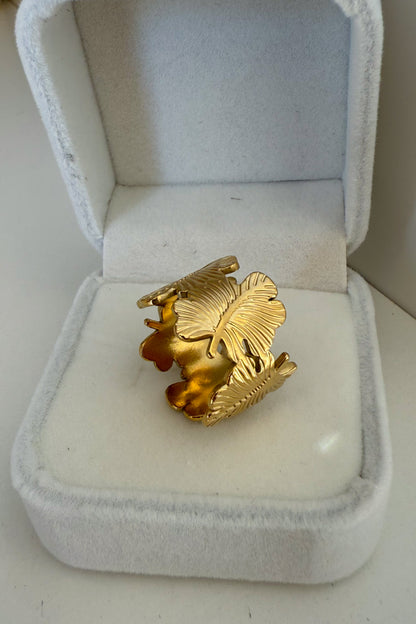 Anel em aço ajustável