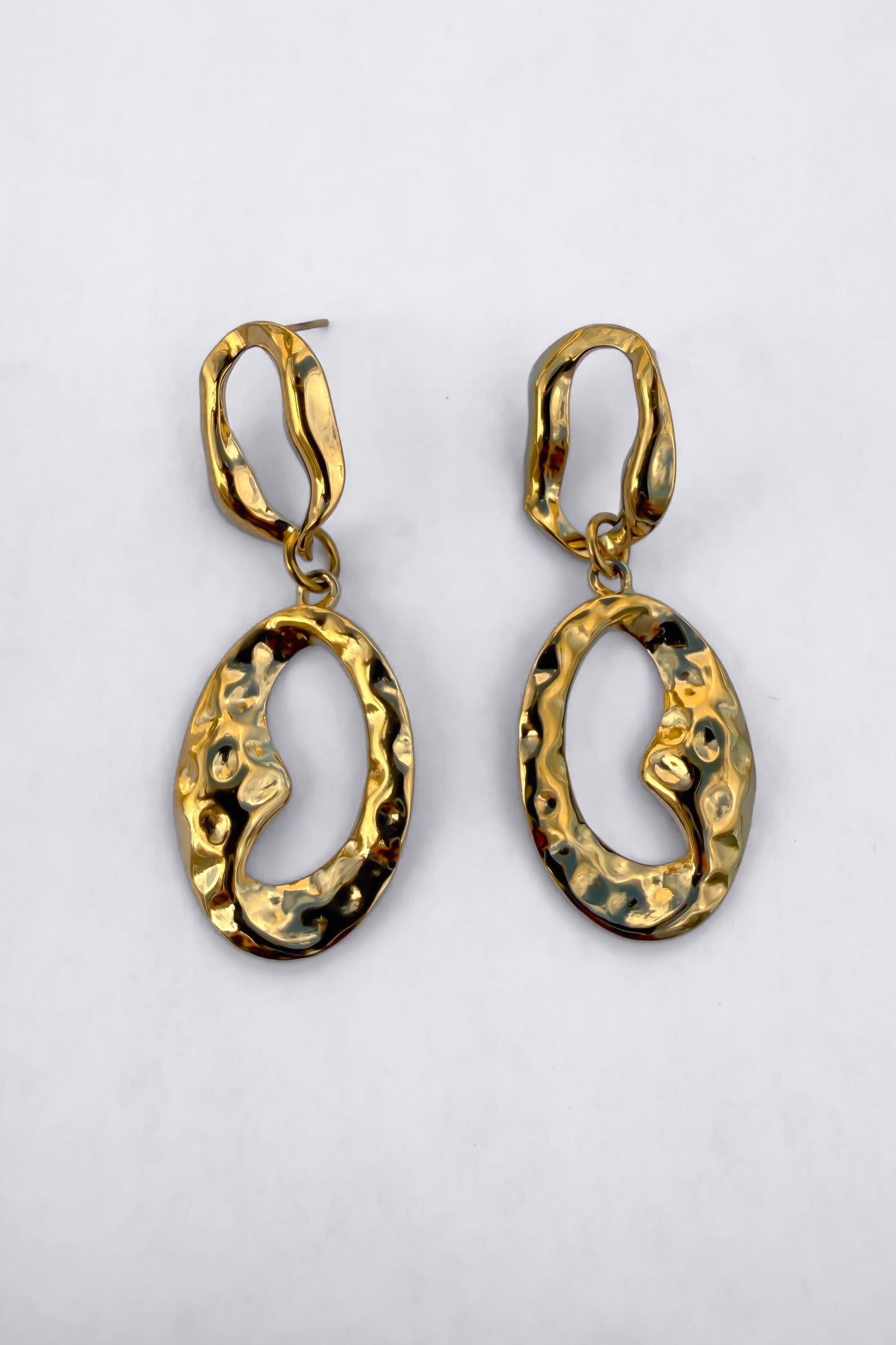 Brincos em aço inoxidável -